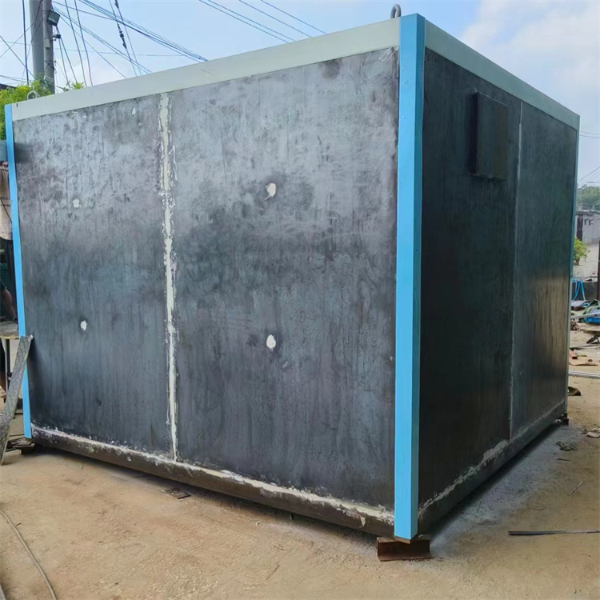 工业探伤铅房制作现场